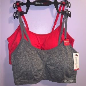 NWT Sports bra's- Skinny girl